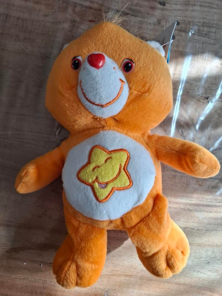 Care Bear knuffel - Zonnestraal Beertje (Friend Bear), Oranje, Overige merken, Overige karakters, Beer