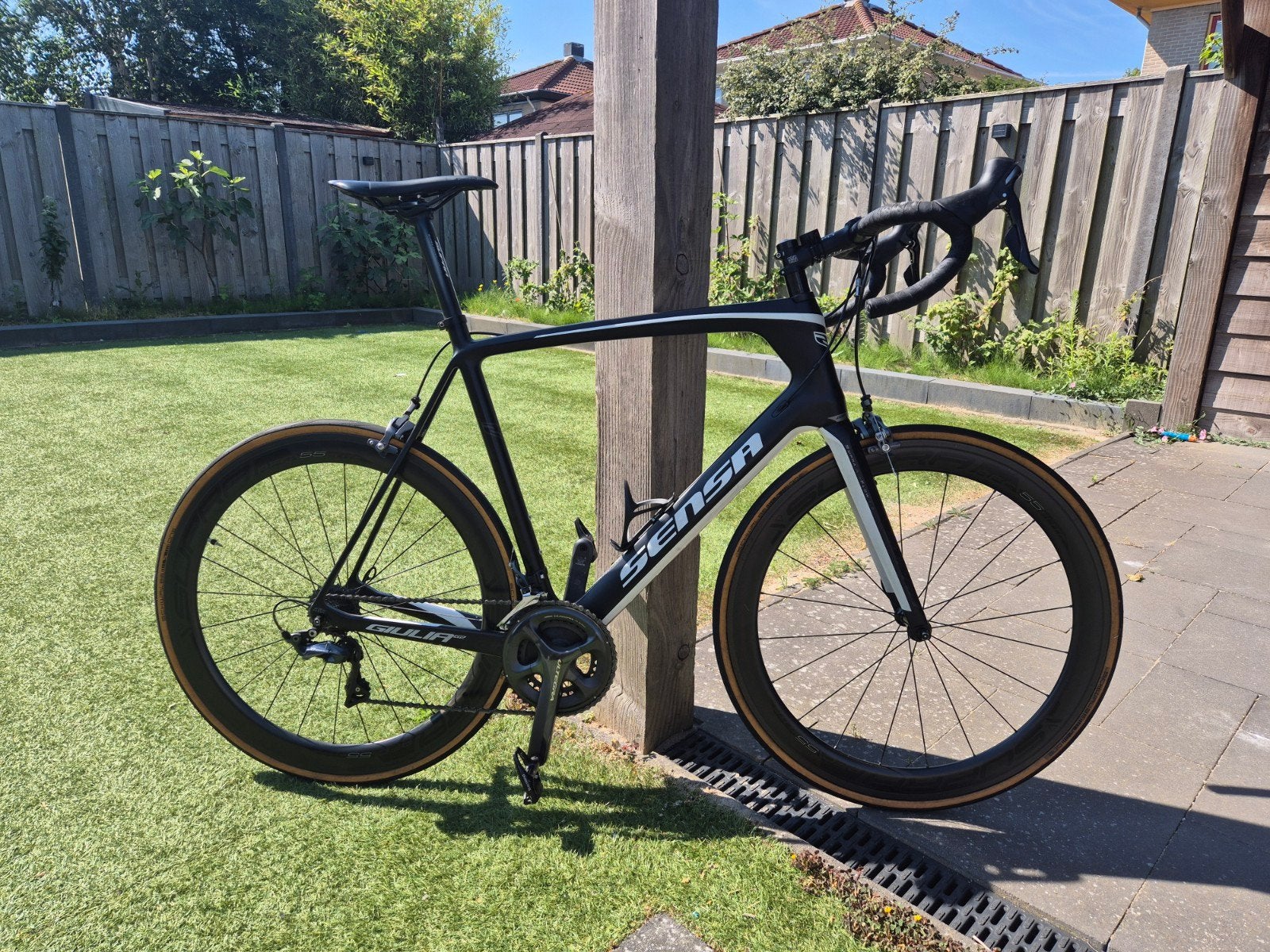 Sensa Giulia G2 Carbon | Ultegra R8000 | Supra RFC55 Mt 60, Carbon, 57 tot 61 cm, Meer dan 20 versnellingen, Ophalen