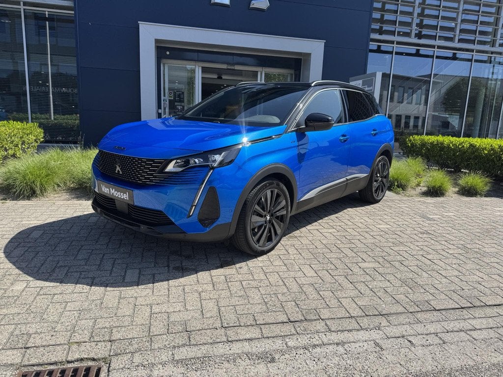 Peugeot 3008 PureTech 130 GT Black Pack l Focal Audio l Elek, Gebruikt, 1199 cc, Blauw, Origineel Nederlands