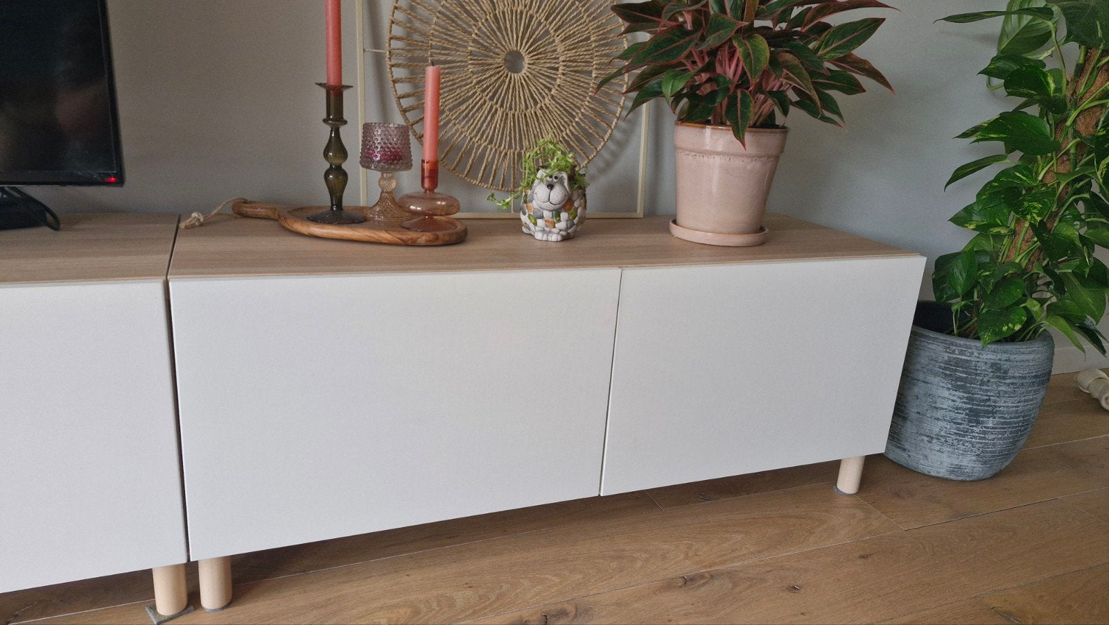 Ikea Besta tv meubel, Ophalen, Zo goed als nieuw, 25 tot 50 cm