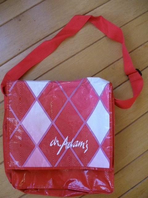 Dr. ADAMS postman bag schoudertas, Ophalen of Verzenden, Rood