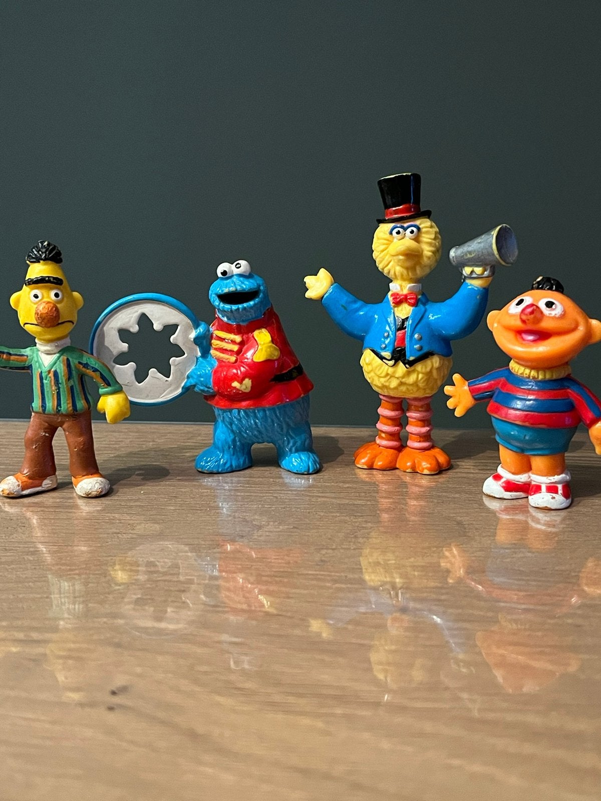Leuk set vintage Sesamstraat figuren, Ophalen of Verzenden, Gebruikt