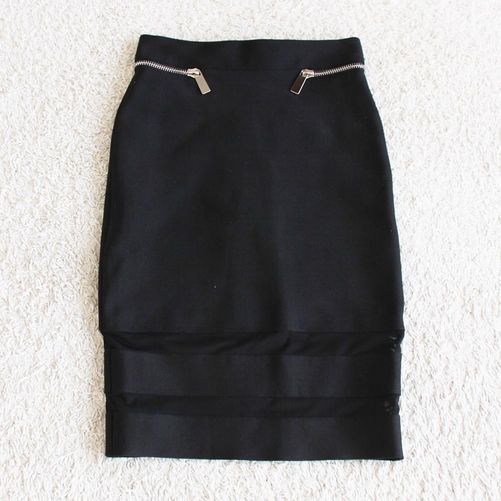 Prachtig SuperTrash Bandage Rokje (S) - 79 € 45,-, Kleding | Dames, Supertrash, Zwart, Ophalen of Verzenden, Zo goed als nieuw