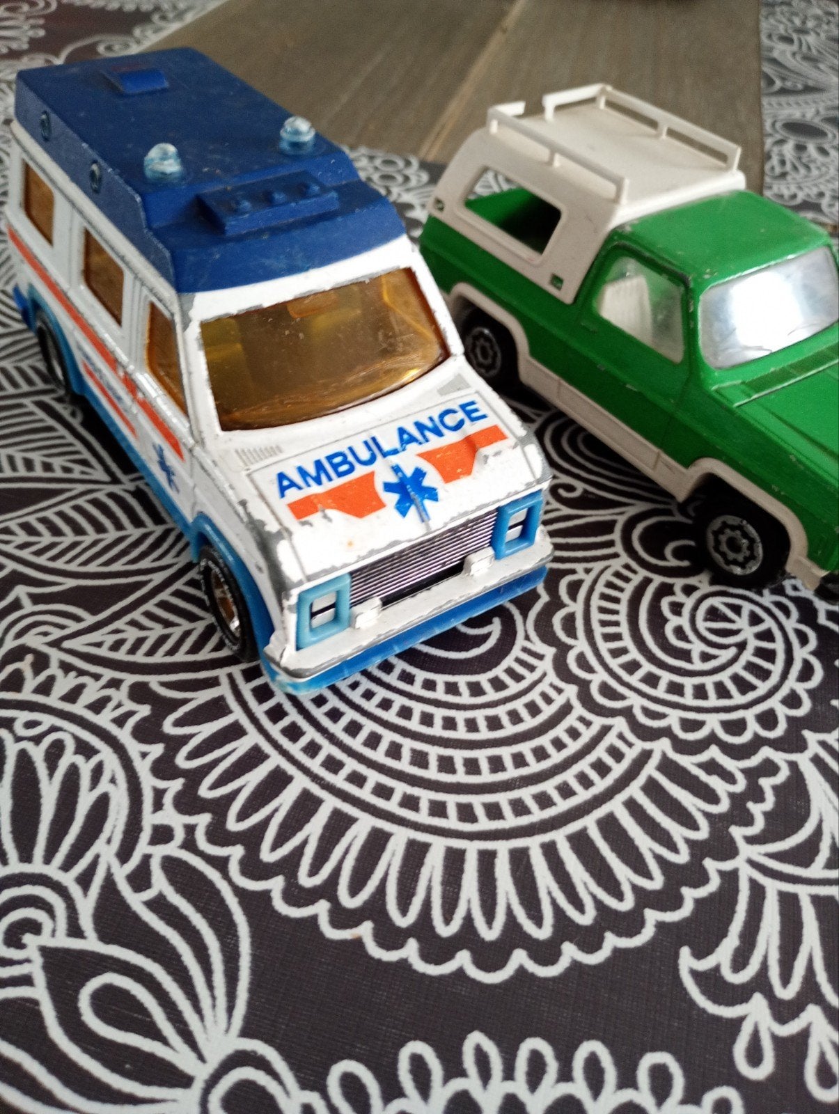 Setje Majorette,, Ophalen of Verzenden, Gebruikt, Auto