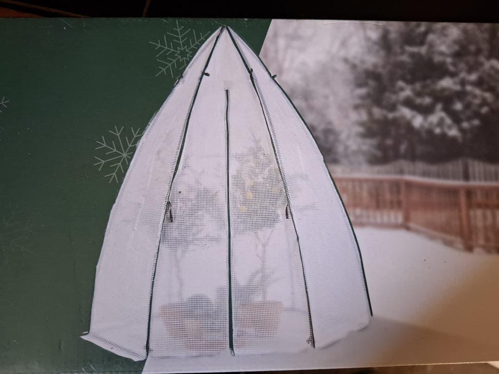 2x Gewasbeschermingskas / greenhouse parkside, Staal, Folie, Kweekkas, Ophalen of Verzenden