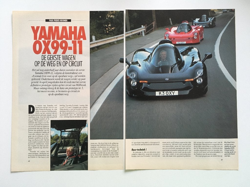 Artikel Yamaha 0X99-11, Boeken, Ophalen of Verzenden, Zo goed als nieuw, Overige merken