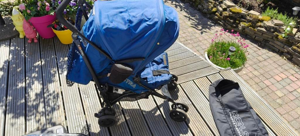 Koelstra buggy met vliegtuighoes - Ideaal voor reizen!, Ophalen