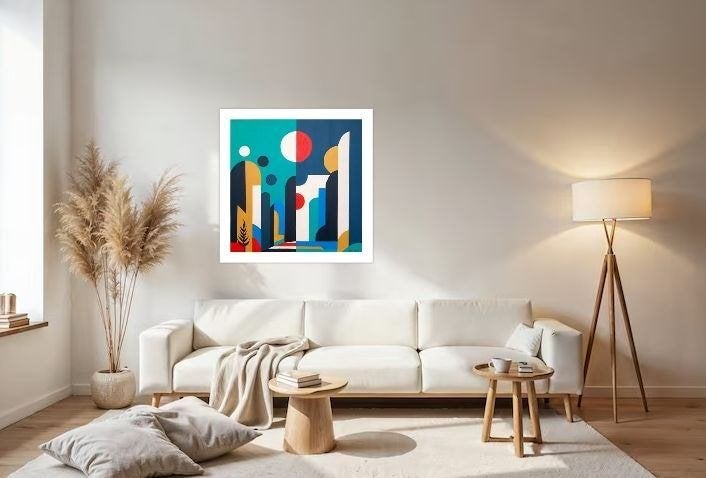 Super leuk nieuw handgeschilderd schilderij, Ophalen of Verzenden