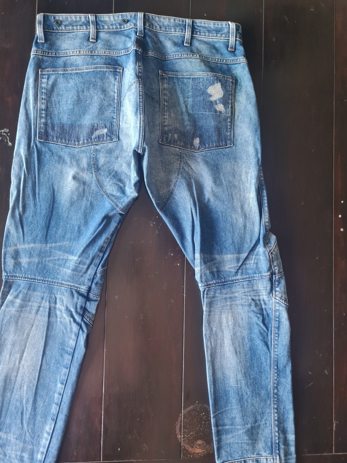 ZGAN CLASSIC G STAR RAW 5620 3D TAPERED DESTROY SIZE 35/34, Ophalen of Verzenden, Zo goed als nieuw, Blauw, W33 - W34 (confectie 48/50)