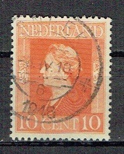 Nederland 1944 nr. 433 Kon. Wilhelmina Bevrijding SNEEK, Verzenden, Gestempeld, Koningshuis