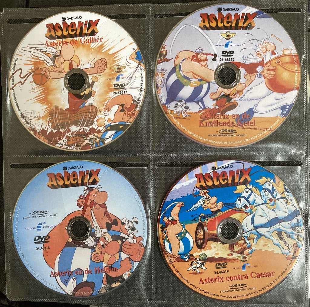 DVD films Asterix 6 stuks, Europees, Tekenfilm, Alle leeftijden, Ophalen of Verzenden