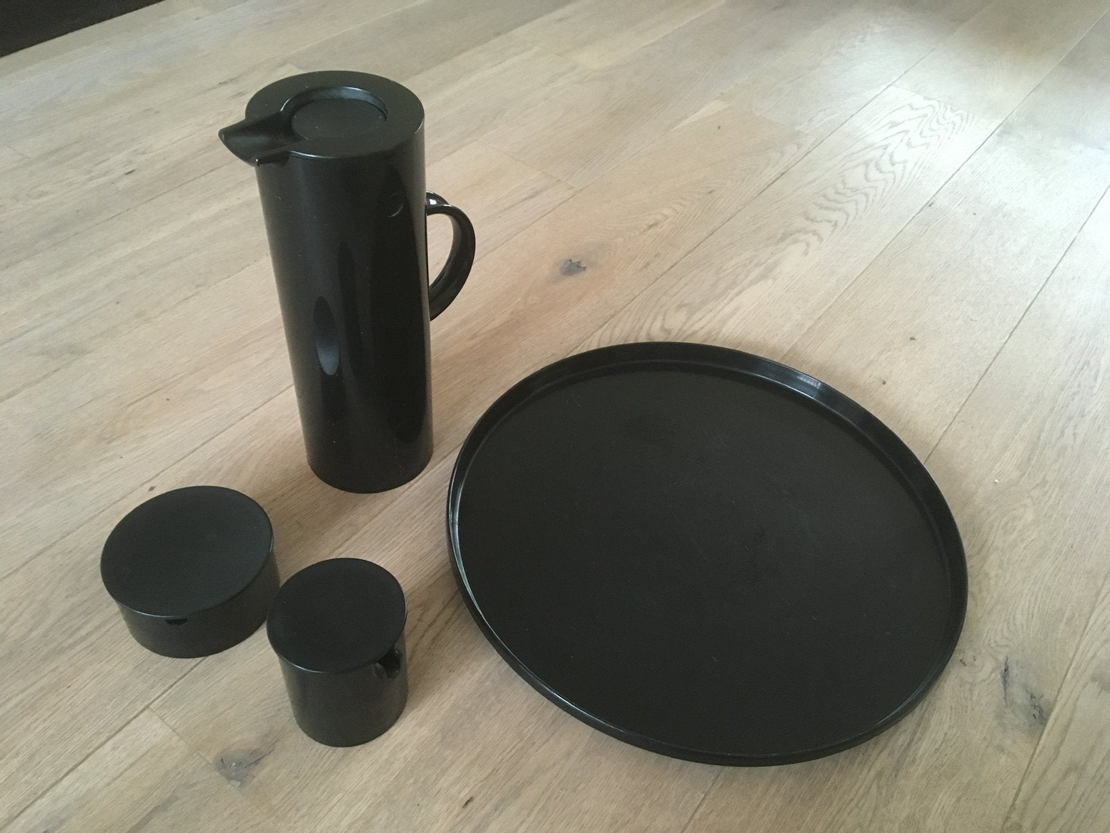 Stelton koffiekan met toebehoren, Ophalen, Gebruikt