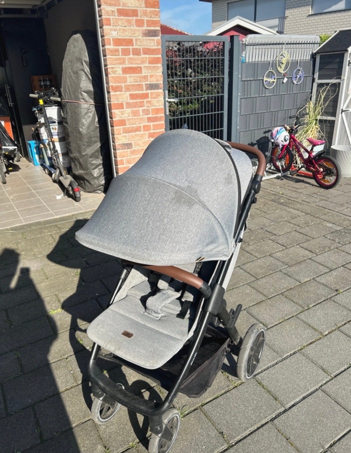 ABC Design Avus - Tin kinderwagen, Kinderen en Baby's, Kinderwagens en Combinaties, Gebruikt, Kinderwagen, Overige merken, Verstelbare duwstang