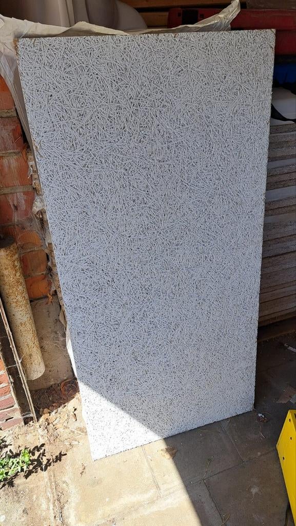 Houtwol cementplaten - Isolatie en akoestiek, Doe-het-zelf en Verbouw, Nieuw, 15 m² of meer, Ophalen, Minder dan 4 cm