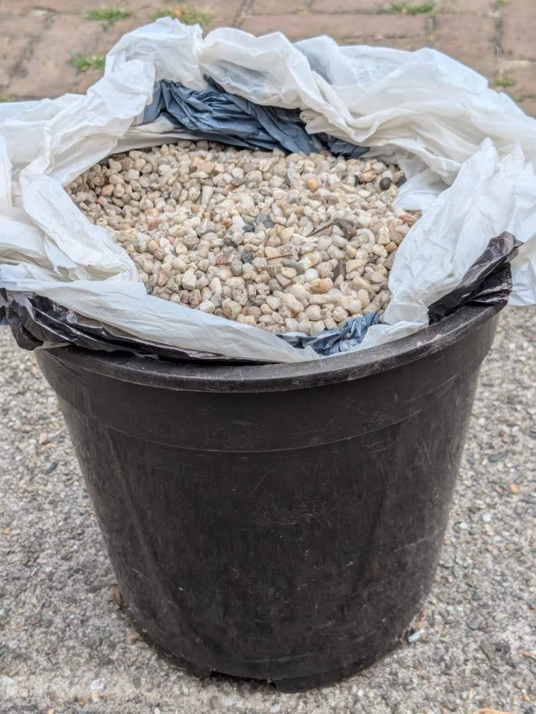 aquariumgrind 5 liter, Ophalen, Gebruikt, Grind, Zand of Voedingsbodem