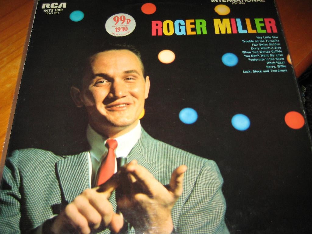 LP, Roger Miller, Ophalen of Verzenden, Zo goed als nieuw, 12 inch