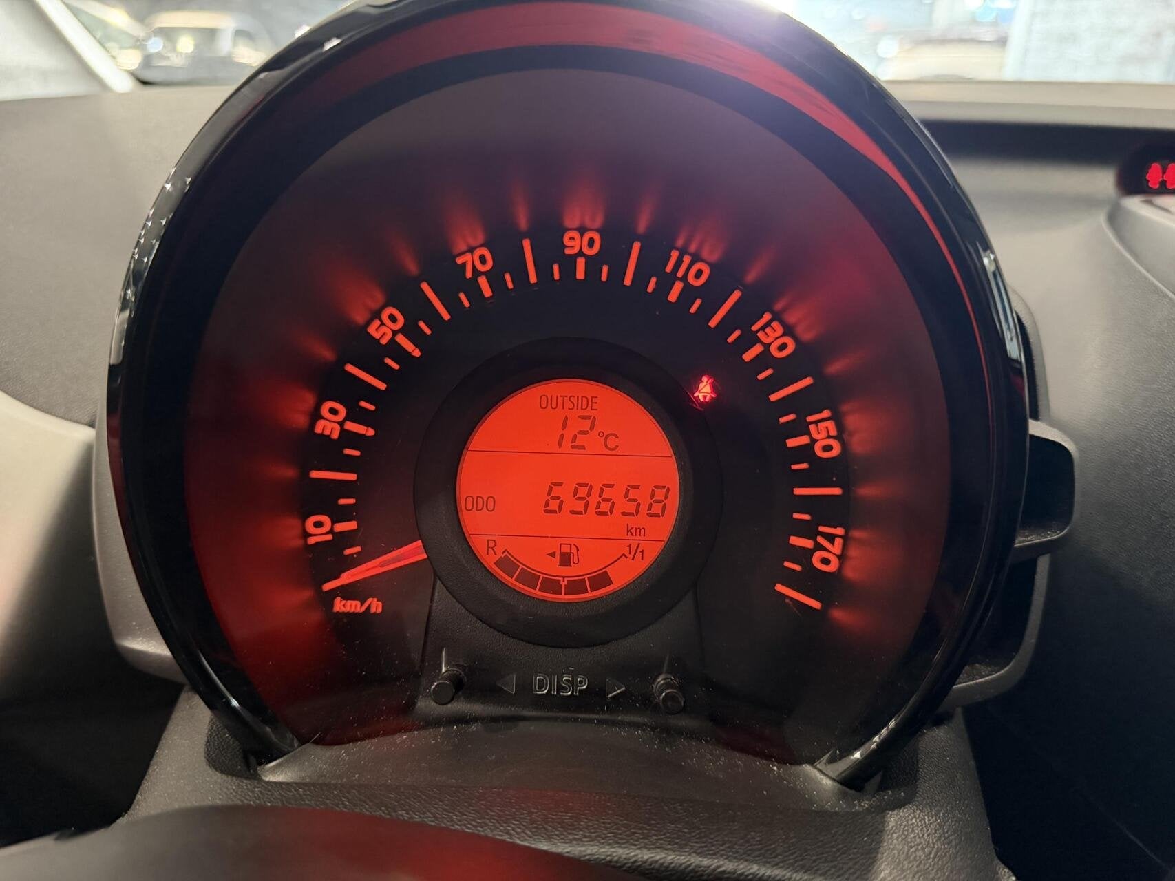 Peugeot 108 1.0 e-VTi Active 69.560 KM Super onderhouden, Voorwielaandrijving, Gebruikt, Euro 6, 4 stoelen