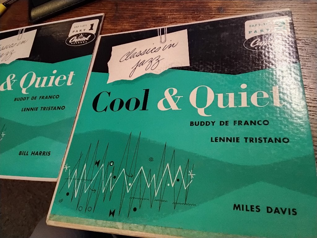 Classics In Jazz – Cool & Quiet parts  1/2  2 x EP 45rpm US, Gebruikt, Ophalen of Verzenden, EP, EP
