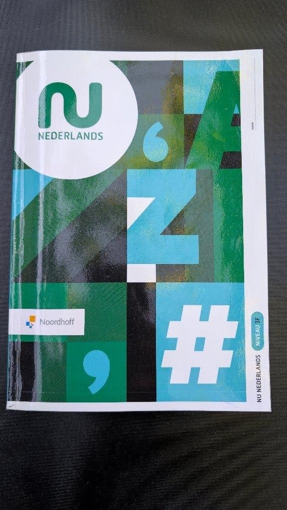 Nu Nederlands Niveau 3F - Noordhoff, Boeken, Ophalen of Verzenden, Zo goed als nieuw, MBO, Noordhoff Uitgevers