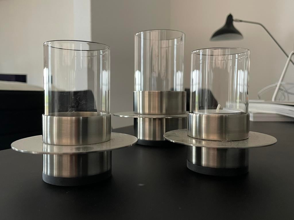 Rosendahl Design Erik Bagger theelichtjes, Ophalen of Verzenden, Zo goed als nieuw, Overige materialen, Minder dan 25 cm
