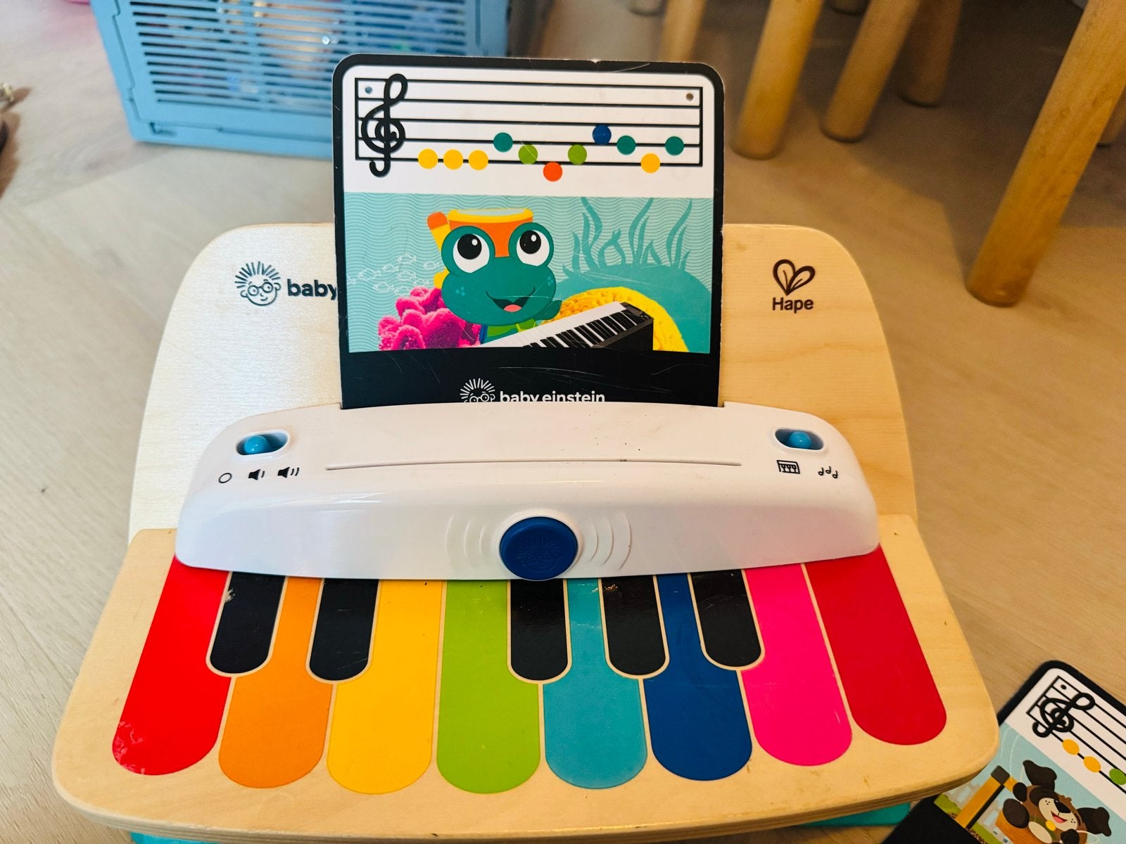 Baby Einstein piano - weinig gebruikt, Kinderen en Baby's, Ophalen of Verzenden, Gebruikt, Overige typen, Met geluid