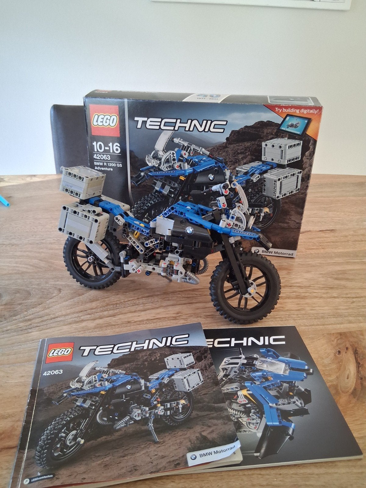 lego technic 42063 bmw, Inclusief instructies, Gebruikt, Lego, Ophalen of Verzenden