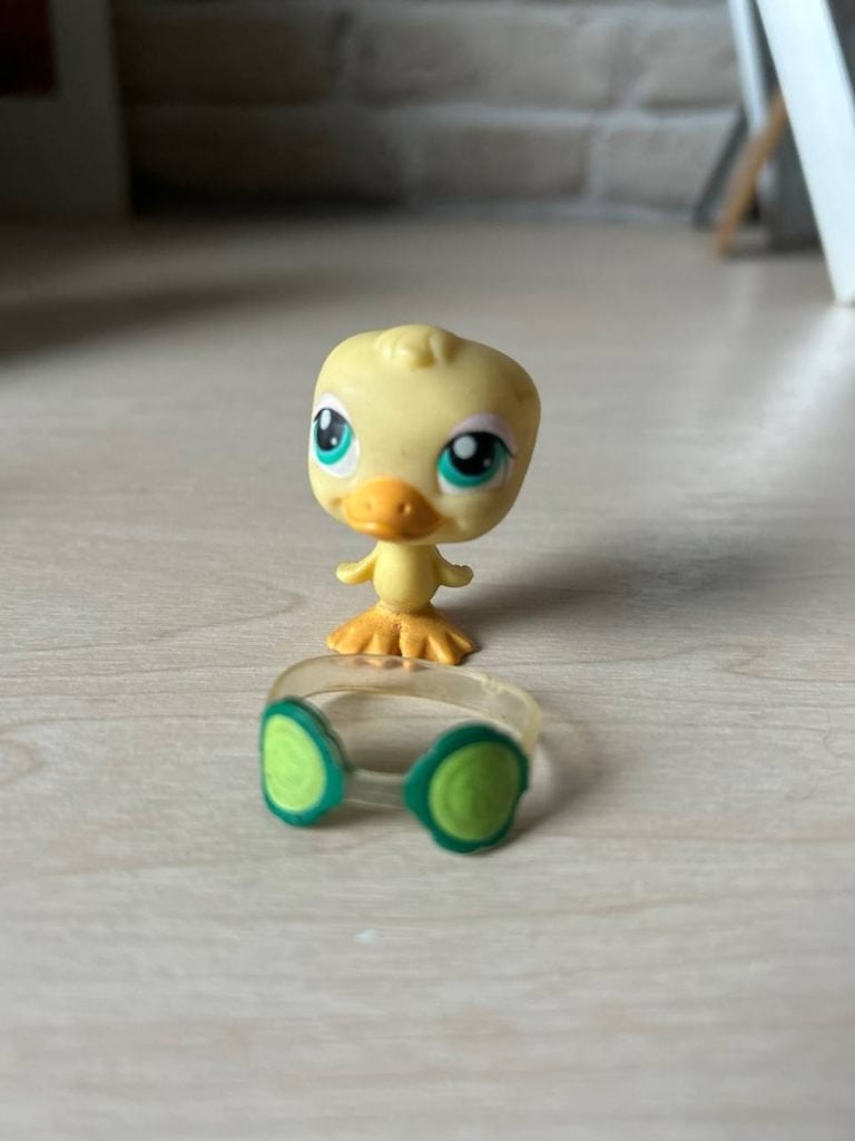 Littlest Pet Shop (LPS) Duck #150 2005, Verzamelen, Poppetjes en Figuurtjes, Ophalen, Gebruikt