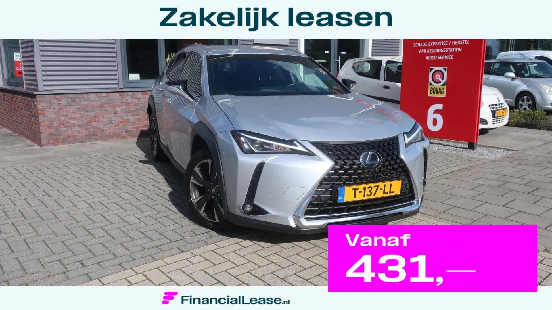 Lexus UX 250h Business Line, Gebruikt, 4 cilinders, Leder, Bedrijf