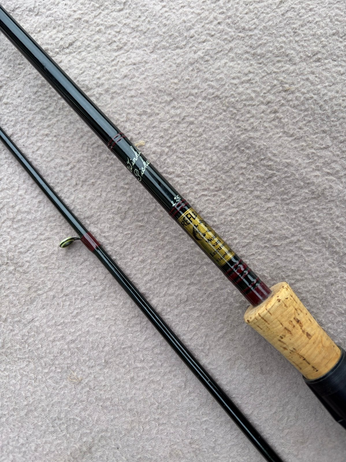 Handgebouwde wout van leeuwen reflex winklepicker 2.25m, Ophalen of Verzenden, Gebruikt, Werphengel