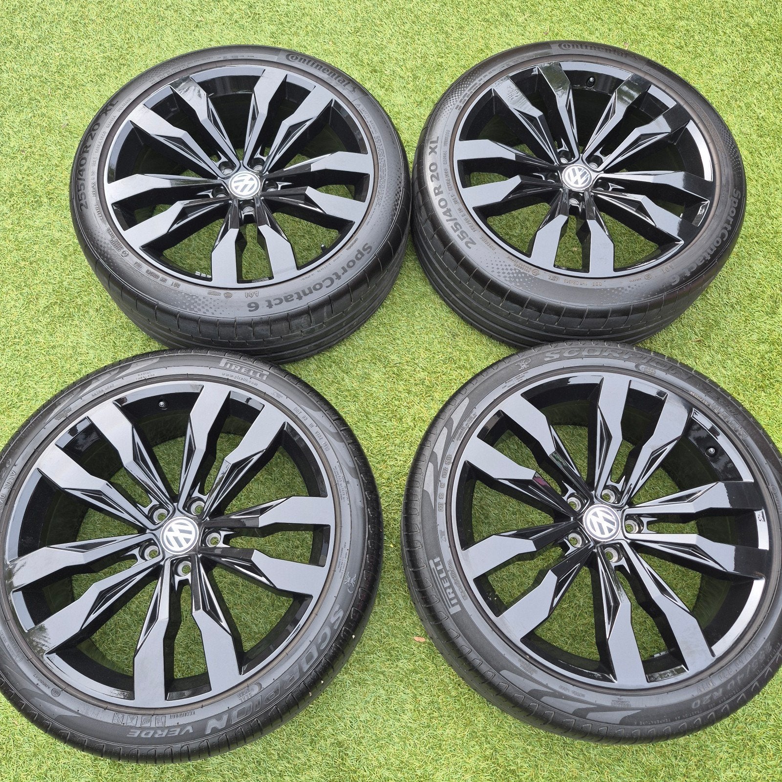 Vw tiguan suzuka velgen 20inch origineel, Auto-onderdelen, Banden en Velgen, Ophalen, 255 mm, Banden en Velgen, 20 inch