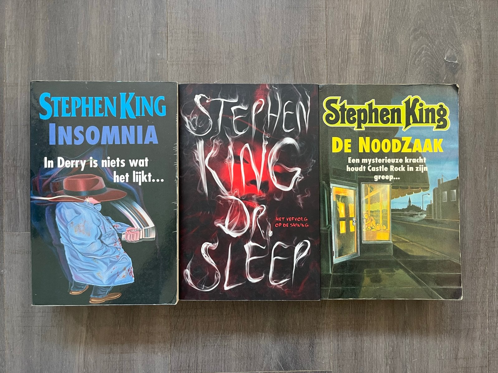 Stephen King Boeken: Insomnia, Sleep, De Noodzaak (3 stuks), Ophalen of Verzenden, Zo goed als nieuw, Nederland