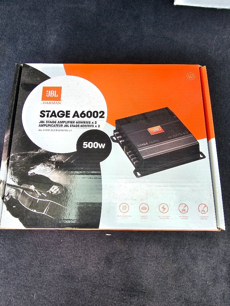 JBL Stage A6002 auto versterker - Zo goed als nieuw, Ophalen of Verzenden, Zo goed als nieuw