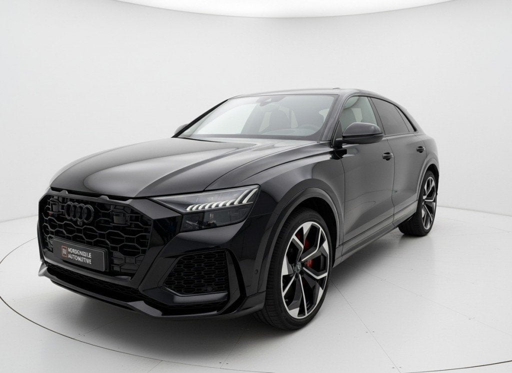 Audi RSQ8 4.0 TFSI RS Q8 QUATTRO. DRIVERS PACKAGE, PANO, 360, Auto's, Audi, Gebruikt, 8 cilinders, Zwart, Bedrijf