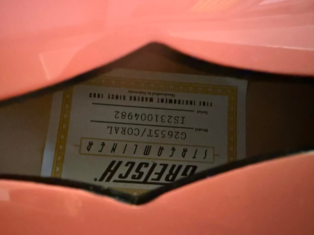 Gretsch G2655T/CORAL Streamliner elektrische gitaar, Ophalen of Verzenden, Gebruikt, Semi-solid body, Overige merken