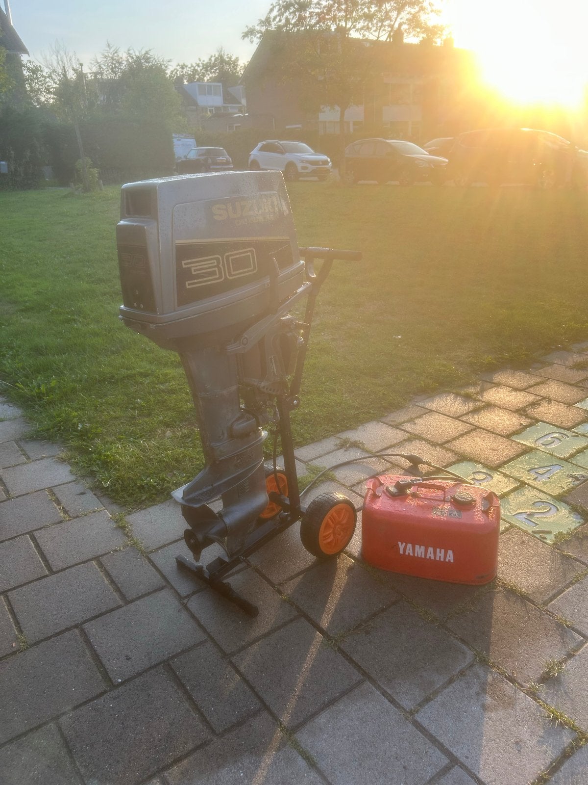 Suzuki 30 PK Buitenboordmotor, Ophalen, Zo goed als nieuw