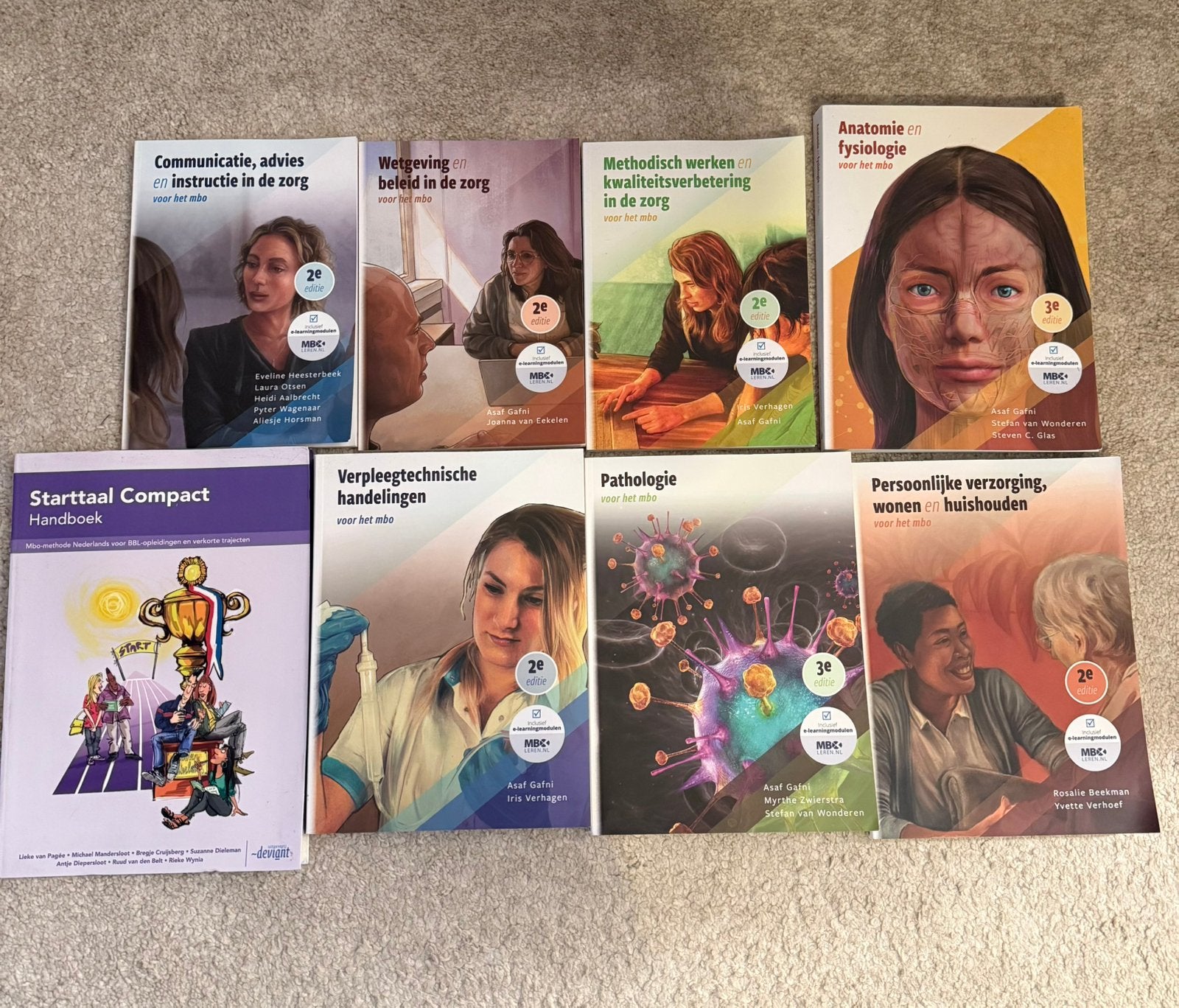 Complete boekenpakket BBL Verpleegkunde – Deltion College, Boeken, Ophalen of Verzenden, Beta, Zo goed als nieuw, MBO