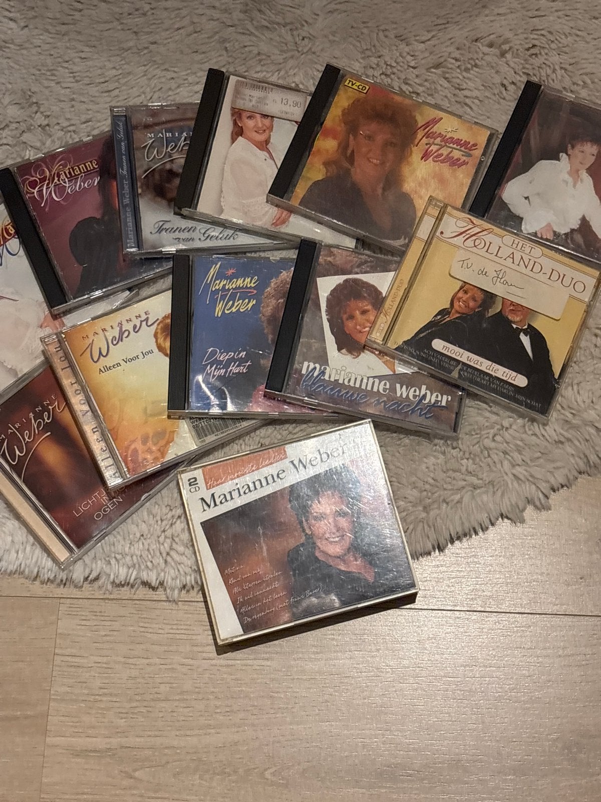 Marianne Weber CD collectie - Diverse albums, Gebruikt, Ophalen of Verzenden, Levenslied of Smartlap, Inclusief doosje