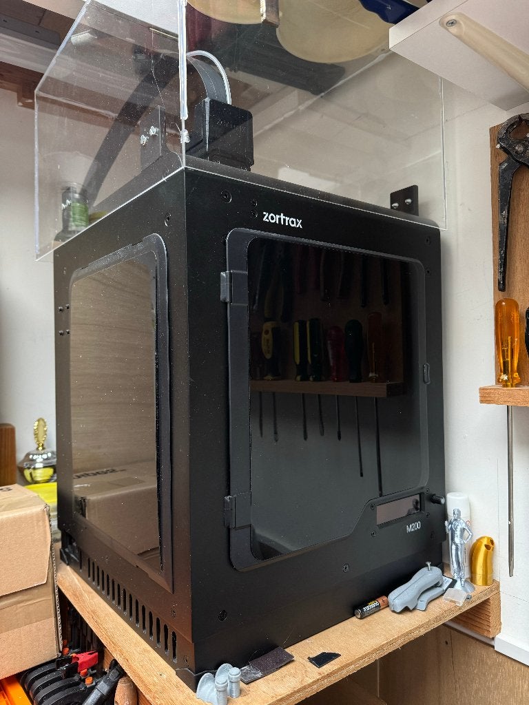 Zortrax M200 3d printer, Ophalen, Gebruikt