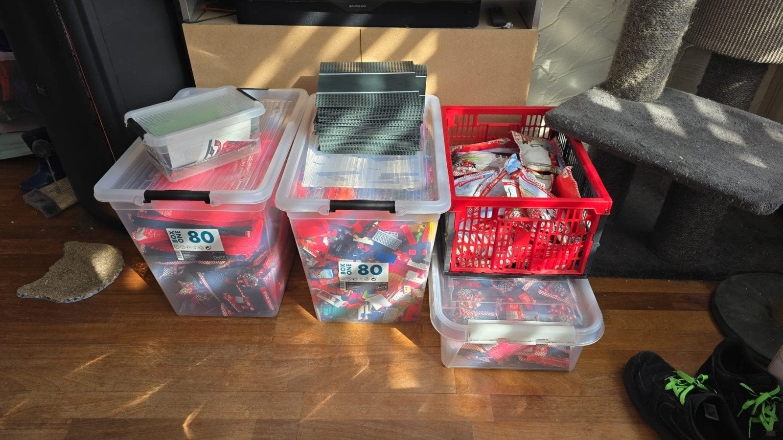 Gigantische lading Dekamarkt Race blocks met verlijmde baan, Ophalen, Nieuw, Overige merken
