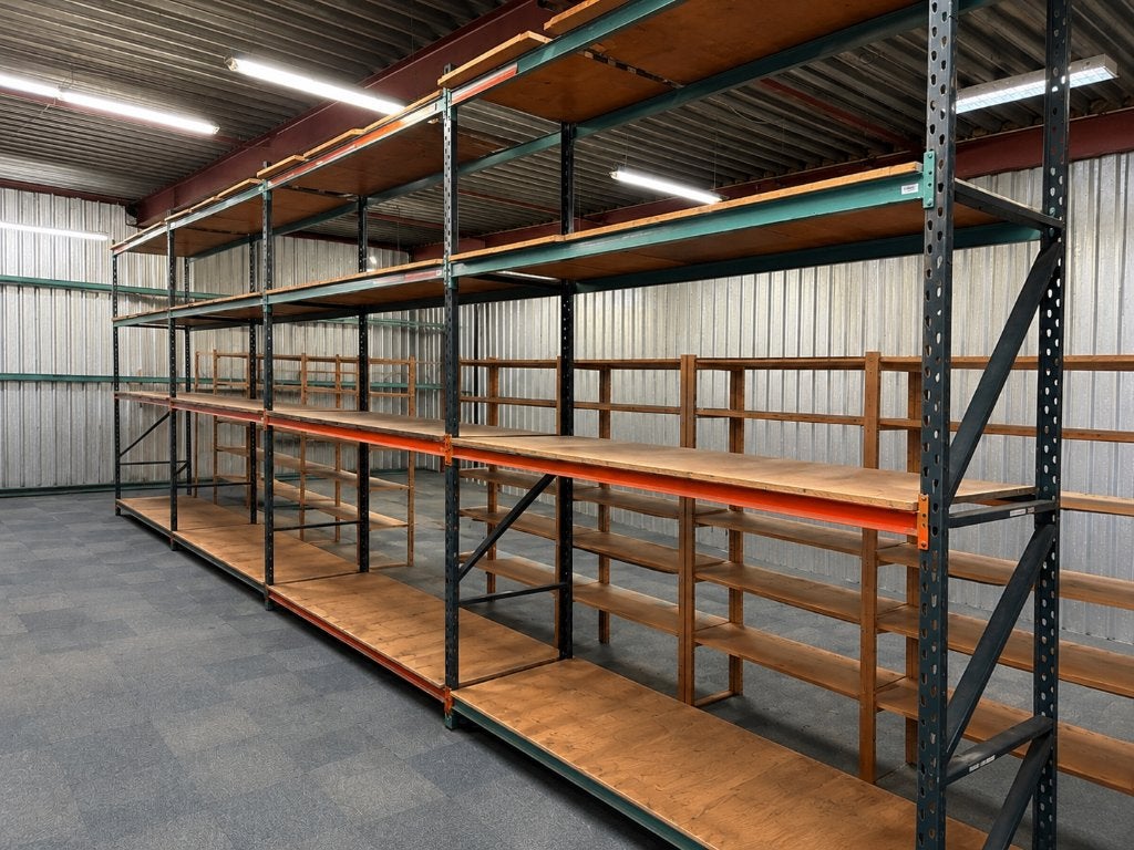 Hovuma stalen palletstelling 365x1070x86,5 cm (hxlxb), Ophalen