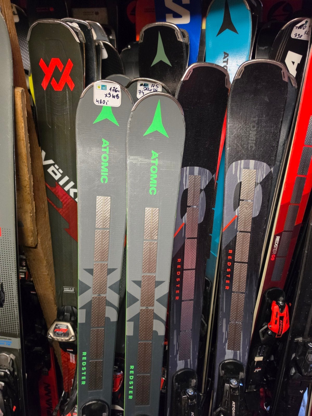 176cm ATOMIC REDSTER X9 WB WIDE BODY 1200€  BEST ATOMIC, 160 tot 180 cm, Ophalen of Verzenden, Zo goed als nieuw, Carve