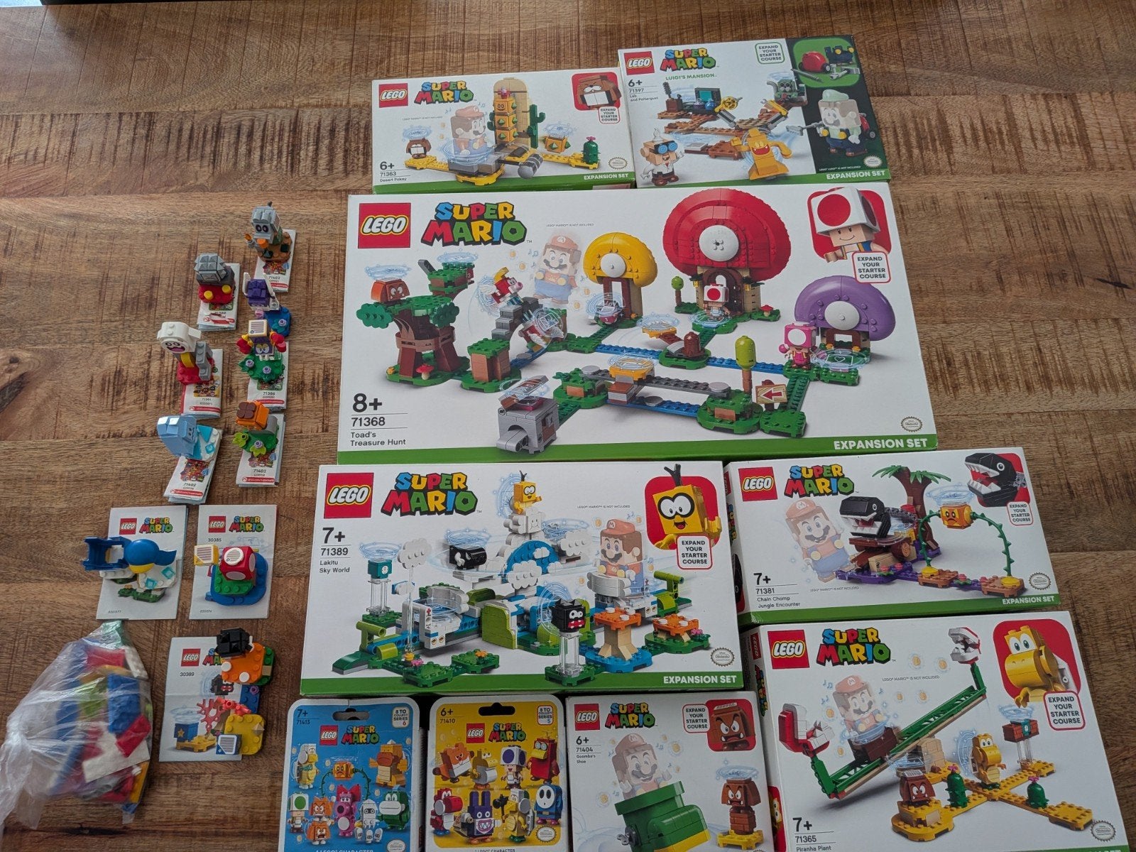 Grote LEGO Super Mario verzameling – compleet in dozen, Ophalen of Verzenden, Zo goed als nieuw