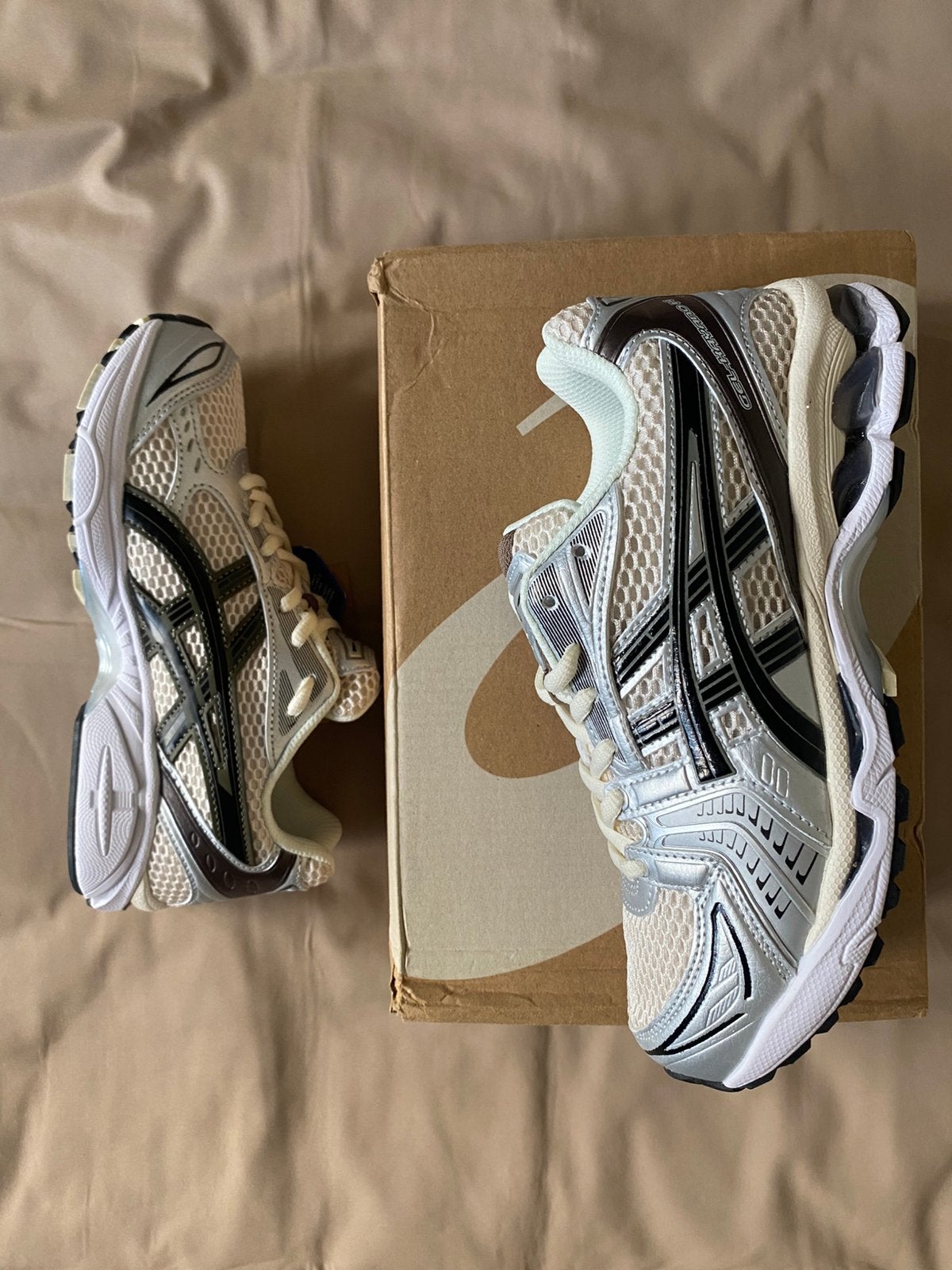 Asics Gel-Kayano 14, Verzenden, Wit, Nieuw, Sneakers of Gympen