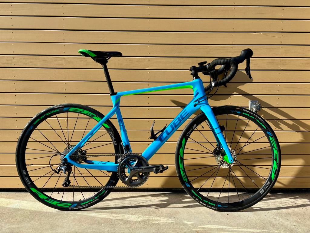 *** Mooie Cube Axial WLS C:62 SL carbon Racefiets maat 56***, 28 inch, Gebruikt, Carbon, Meer dan 20 versnellingen