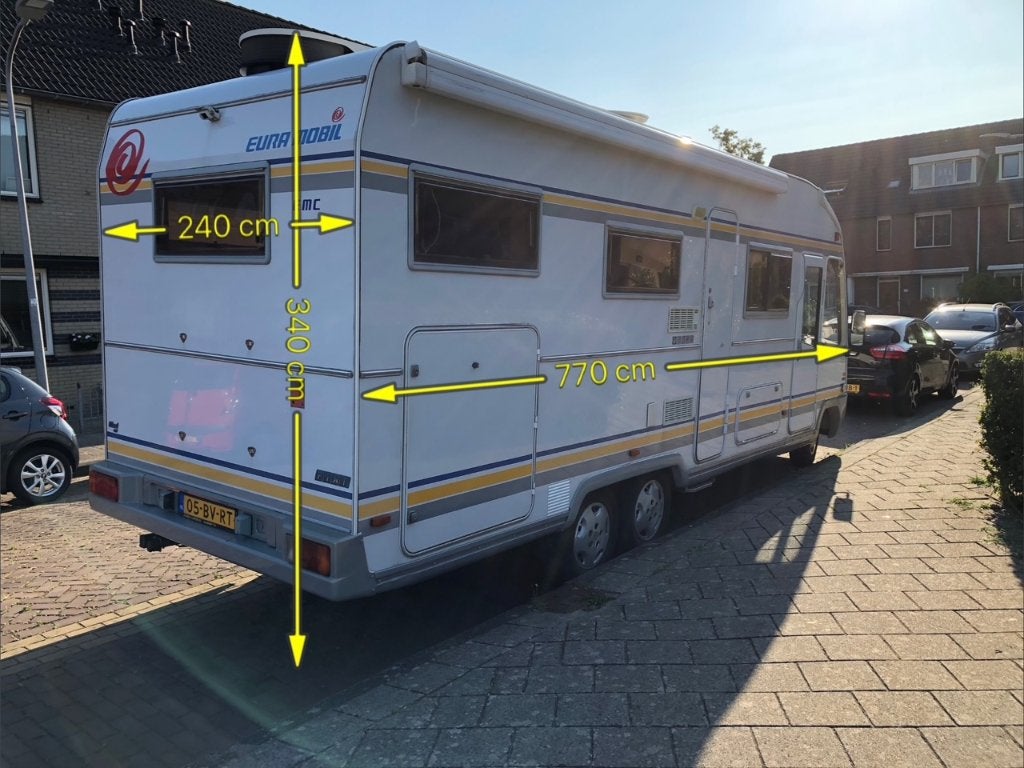 Eura mobil C rijbewijs, Integraal, Ringverwarming, Fiat, Gaslek-detector