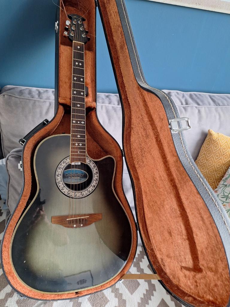 Ovation Celebrity akoestische gitaar met koffer, Ophalen of Verzenden