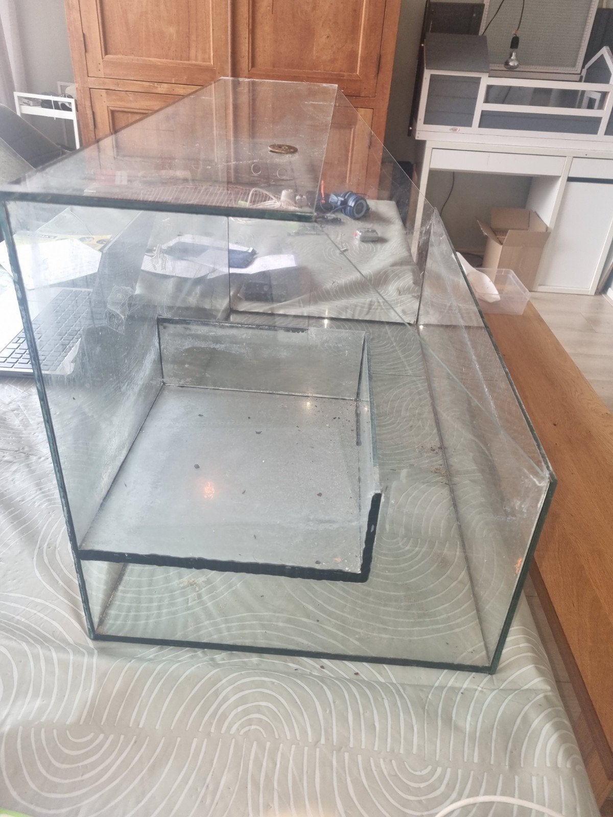 Schildpadden aquarium, Dieren en Toebehoren, Ophalen, Gebruikt, Leeg aquarium