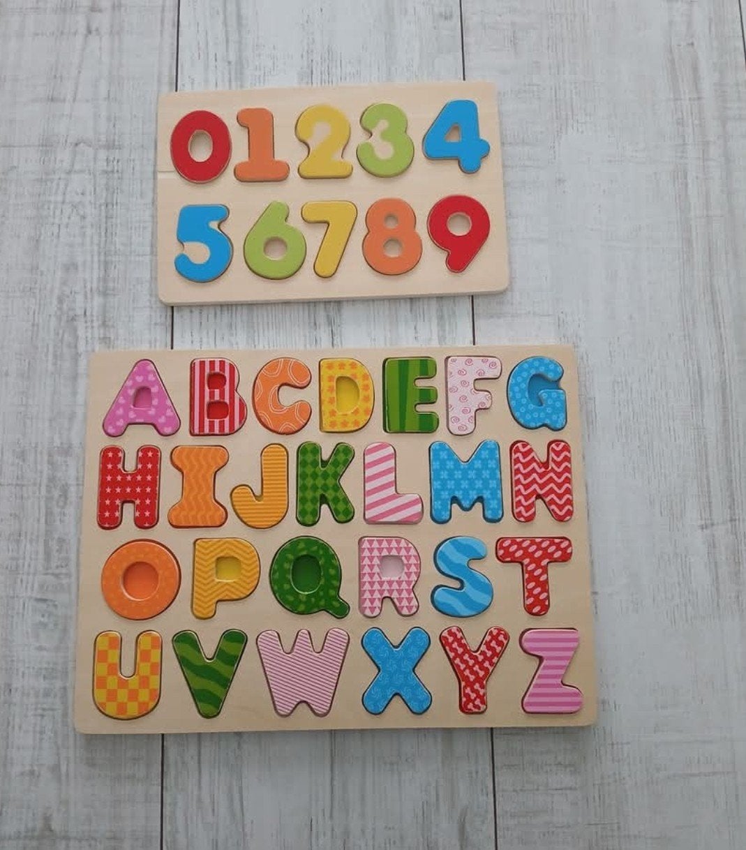 Cijfer en letterpuzzel, Ophalen of Verzenden, Gebruikt