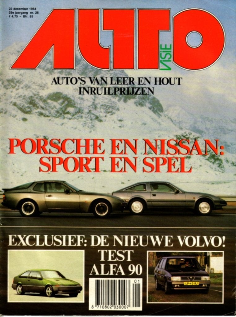 Autovisie test Alfa 90 2.5 December 1984, Ophalen of Verzenden, Gelezen, Alfa Romeo