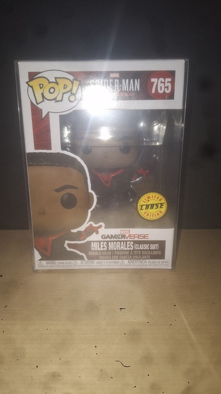 Funko Pop Miles Morales  Chase Edition, Ophalen of Verzenden, Nieuw